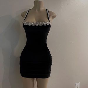 Custom dress by @flyshitonlyclothing_ 
Size: M
:excellent condition/worn once